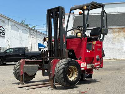 2012 Moffett M55 5,500 lbs Rough Terrain Forklift Truck Mounted Kubota bidadoo
