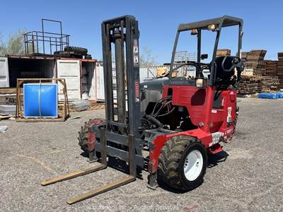 2011 MOFFETT M55 5,500 lbs Lift Truck Rear Mount Carry Forklift Kubota bidadoo