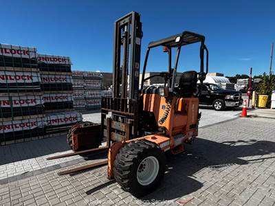 2007 Moffett M55 5,500 lbs Truck-Mounted Forklift Rough Terrain Kubota bidadoo