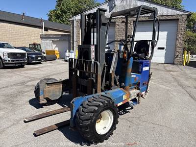 2013 Moffett M55P 5,500 lbs Rough Terrain Forklift Lift Truck Mounted bidadoo
