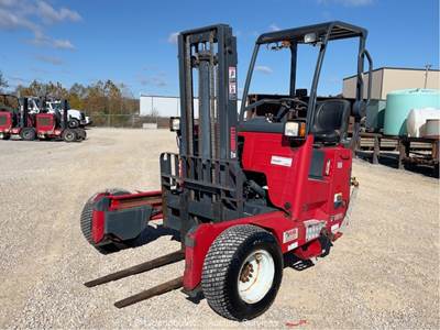 2016 Moffett M8 50.3 5,000 lbs Rough Terrain Forklift Truck Mounted Lift bidadoo