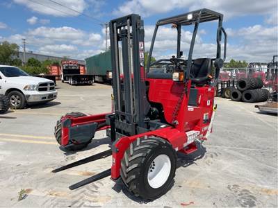 2016 Moffett M8 55.3 5,500 lb Rough Terrain Forklift Truck Hiab Warranty bidadoo