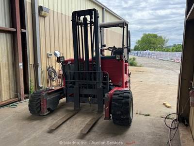 2016 Moffett M8 55.3 5,500 lb Rough Terrain Truck Mounted Forklift -Parts/Repair