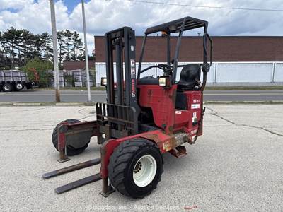 2015 Moffett M8 55.3 5,500 lbs Rough Terrain Forklift Lift Truck Mounted bidadoo