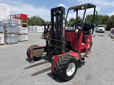 2015 Moffett M8 55.3 5,500 lbs Rough Terrain Forklift Lift Truck Mounted bidadoo