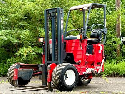 2015 Moffett M8 55.3 5,500 lb Rough Terrain Forklift Lift Mounted Kohler bidadoo