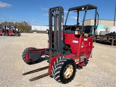 2017 Moffett M8 55.3NX 5,500 lbs Rough Terrain Forklift Truck Mounted bidadoo