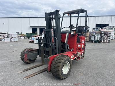 2015 Moffett M8 55.3PL 5,500 lbs Rough Terrain Forklift Truck Mounted bidadoo