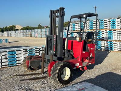 2015 Moffett M8 55.3PL 5,500 lbs Rough Terrain Mounted Forklift bidadoo -Repair
