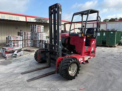 2016 MOFFETT M8 55.3PL 5,500 lbs Truck Mounted RT Forklift Lift Truck bidadoo