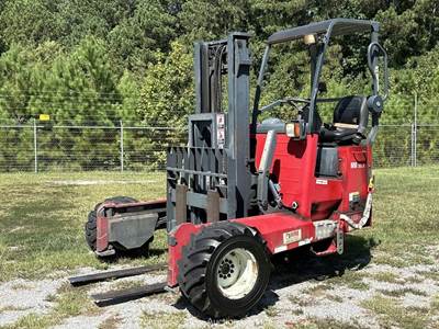 2015 Moffett M8 55.3PL 5,500 lbs Rough Terrain Forklift Truck Mounted bidadoo
