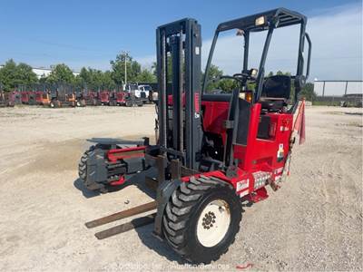 2015 Moffett M8 55.4 5,500 lbs Rough Terrain Mounted Forklift Lift Truck bidadoo