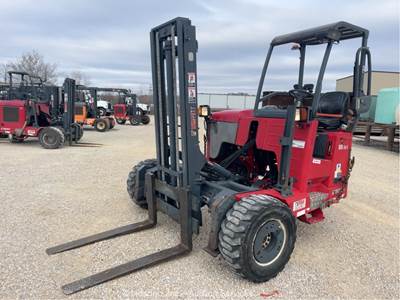 2014 Moffett M8 55.4 5,500 lbs Rough Terrain Mounted Forklift Lift Truck bidadoo