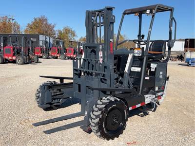 2019 Moffett M8 55.4P 5,500 lb Rough Terrain Mounted Forklift Lift Truck bidadoo