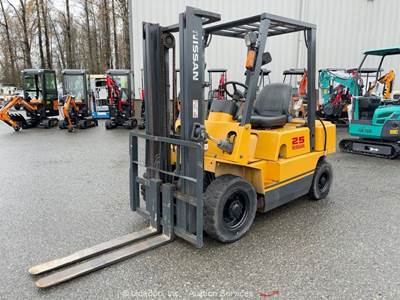 Nissan 25LP 5000 LB Class Warehouse Industrial Forklift Lift Truck -Parts/Repair