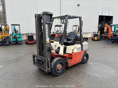 Nissan 35 3,000 lbs Class Forklift Warehouse Material Lift Truck bidadoo -Repair