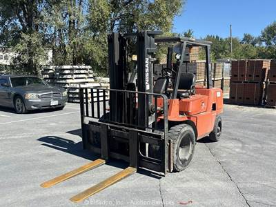 Nissan F04D40V 8,000 lbs Warehouse Industrial Forklift Lift Truck Diesel bidadoo