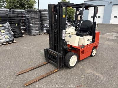 Nissan KCPH02A 5,000 lbs Class Warehouse Industrial Forklift Lift Truck bidadoo