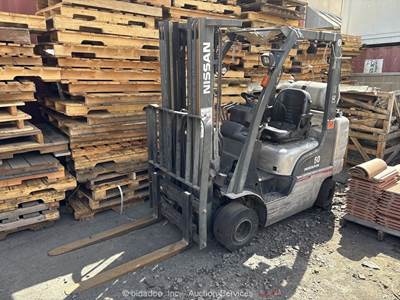 2012 Nissan MAP1F2A25LV 5,000 lbs Warehouse Forklift Lift Truck -Parts/Repair