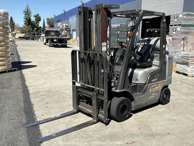 2012 Nissan MAP1F2A25LV 5,000 lbs Industrial Warehouse Forklift Truck bidadoo