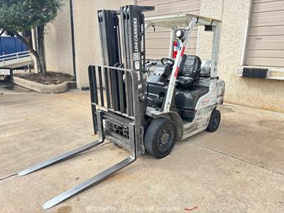 2014 Nissan MP1F2A25LV 5,000 lbs Warehouse Forklift Lift Truck LPG bidadoo