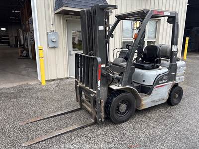 2000 Nissan MP1F2A25LV 5,000 lbs Class Industrial Warehouse Forklift LPG bidadoo
