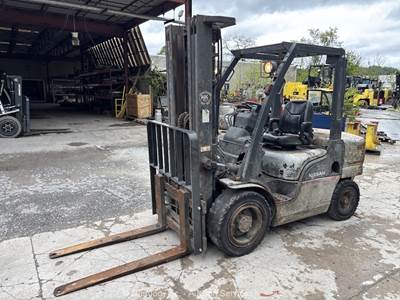 2017 Nissan MYGL02A30V 5,500 lbs Warehouse Forklift Lift Truck Diesel SS bidadoo