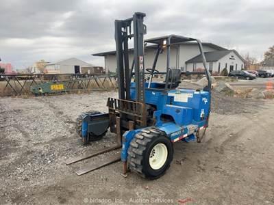 2020 Princeton PB 55.3 5,500 lb Piggyback Rough Terrain Mounted Forklift bidadoo