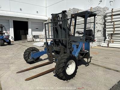 2005 Princeton Z2-3TX 4,500 lb Warehouse Piggy Back Forklift Lift Truck bidadoo