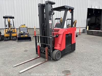 2014 Raymond 425-C40TT 4,000 lbs Class Electric Stand On 36V Forklift bidadoo