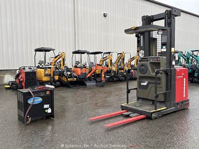 2007 Raymond 540-OPC30TT 3,000 LB Order Picker Electric Forklift 24V bidadoo