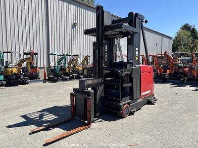 2008 Raymond SA-CSR30T 3,000 LB Electric Swing-Reach Truck Forklift 48V bidadoo
