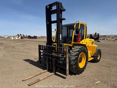 2017 Sellick S 80 8,000 lbs Rough Terrain Forklift Cab Lift Truck Diesel bidadoo