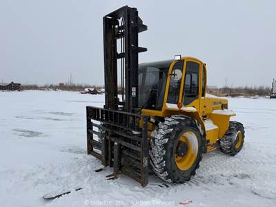 2016 Sellick S80J4I-4 8,000 lbs Rough Terrain Forklift Cab Lift Truck bidadoo