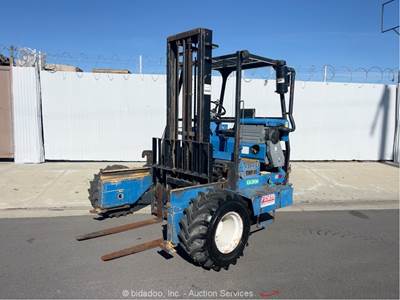 2008 Sellick TMF-55 5,500 lbs Rough Terrain Forklift Truck Deutz Diesel bidadoo