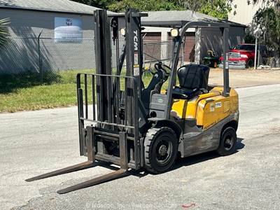 2001 TCM FG25T3G 5,000 lbs Industrial Warehouse Forklift Lift Truck bidadoo