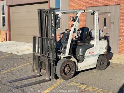 2014 TCM FHG30L-A1 6,000 lbs Warehouse Forklift Lift Truck Side Shift bidadoo