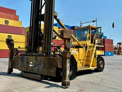2012 Taylor TECSP157/8 15,000lbs Container Stacker Handler Forklift Cab bidadoo