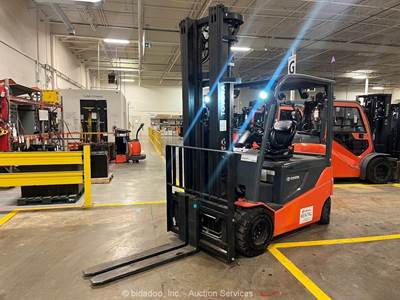 2018 Toyota  05-8FBM35T 7,700 lbs Electric Warehouse Forklift Lift Truck bidadoo