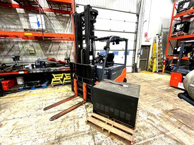 2016 Toyota 05-8FBM35T 7,000 lbs Electric Electric Forklift Lift Truck bidadoo