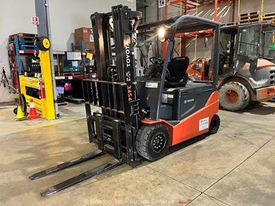 2018 Toyota 05-8FBM35T 7,000 lbs Electric Warehouse Forklift bidadoo -Repair