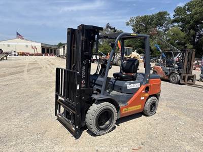 2021 Toyota 40-8FGU30 6,000 lbs Industrial Warehouse Forklift Truck D/F bidadoo