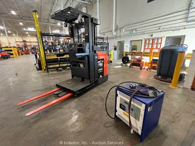 2016 Toyota 7BPUE15 3,000 lbs Warehouse Electric Forklift Picker Lift bidadoo