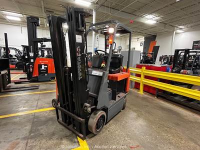 2004 Toyota 7FBCU15 2,800 lbs 48V Electric Warehouse Forklift Lift -Parts/Repair