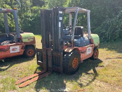 2006 Toyota 7FDAU50 11,000 lbs Class Industrial Forklift Lift bidadoo -Repair