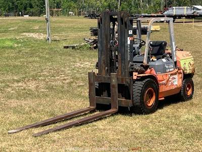 2005 Toyota 7FDAU50 11,000 lbs Class Industrial Forklift Lift bidadoo -Repair
