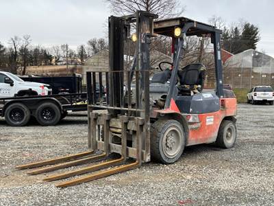 2001 Toyota 7FDU32 6,500 lbs Forklift Industrial Lift Truck Diesel 2.4L bidadoo
