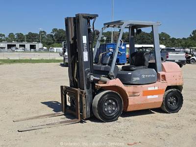 2011 Toyota 7FDU35 7,000 Lb Warehouse Forklift Lift Truck Diesel bidadoo -Repair