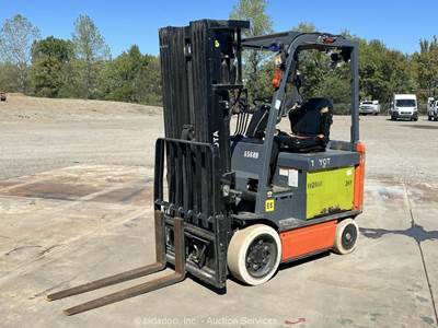 2021 Toyota 8FBCU25 3,280 lbs Warehouse Electric Forklift Lift Truck 36V bidadoo