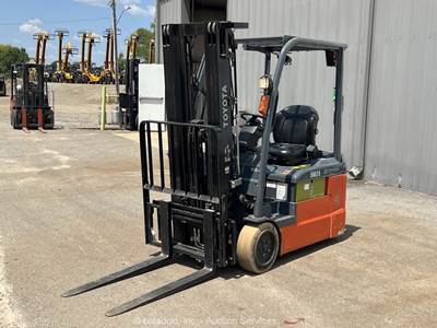 2018 Toyota 8FBE18U 3,500 lbs Class Electric Warehouse Forklift Truck bidadoo